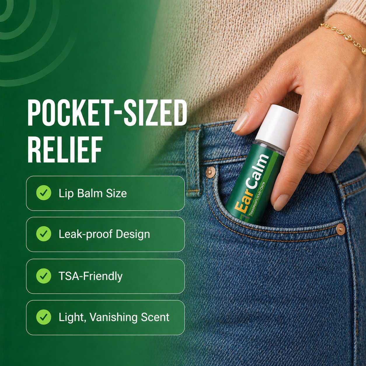 EarCalm Tintius Support Roll-On